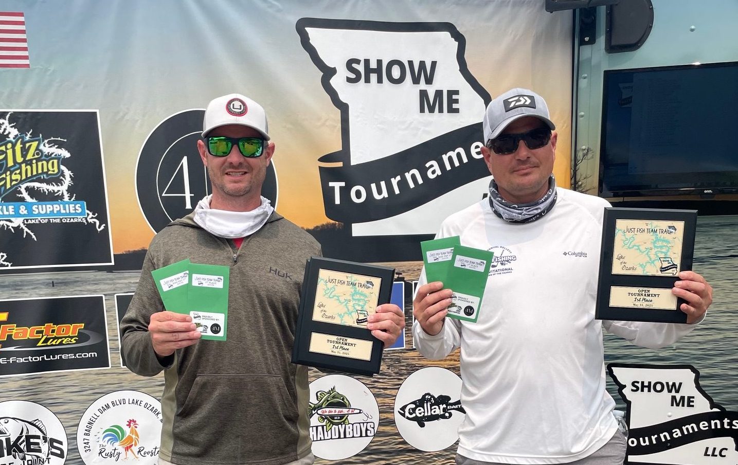 RESULTS Just Fish Team Trail: Tournament 5 (May 31, 2025)