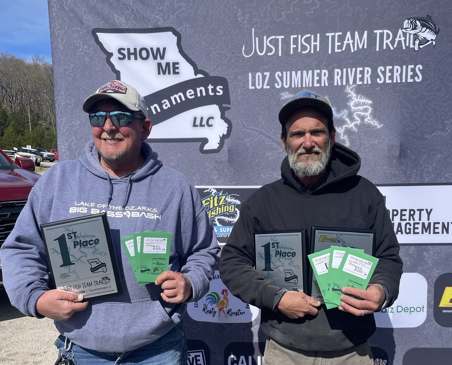 RESULTS: Just Fish Team Trail Tournament 2 (April 4, 2026)
